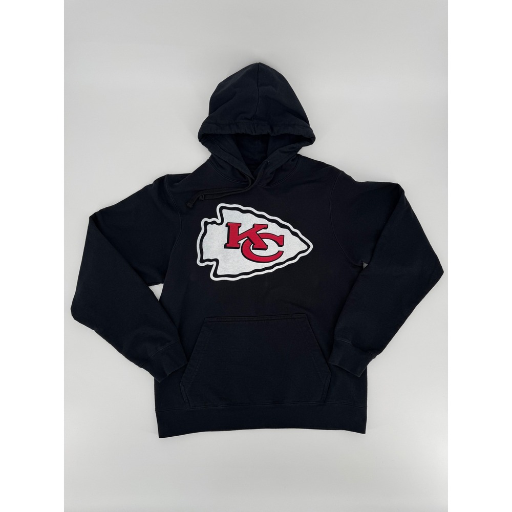Fanatics Kansas City Chiefs Hoodie Mens Small Black NFL Arrowhead Sweatshirt